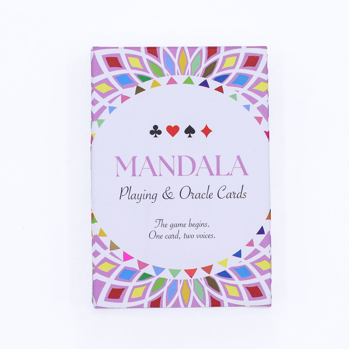 Mandala Playing & Oracle Cards – Kaleidoscope Symmetry | CardsAmoreStore