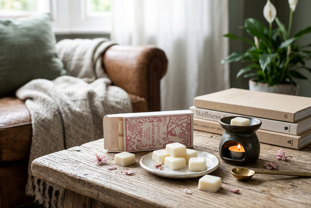 Agnes + Cat Box of 8 Soy Wax Melts - Japanese Bloom | CardsAmoreStore