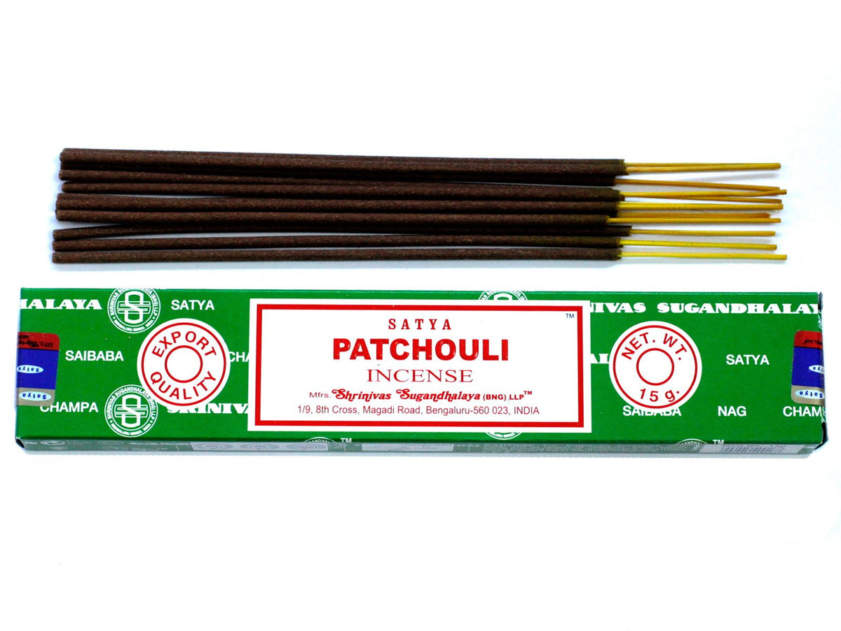 Satya Incense 15gm – Patchouli | CardsAmoreStore