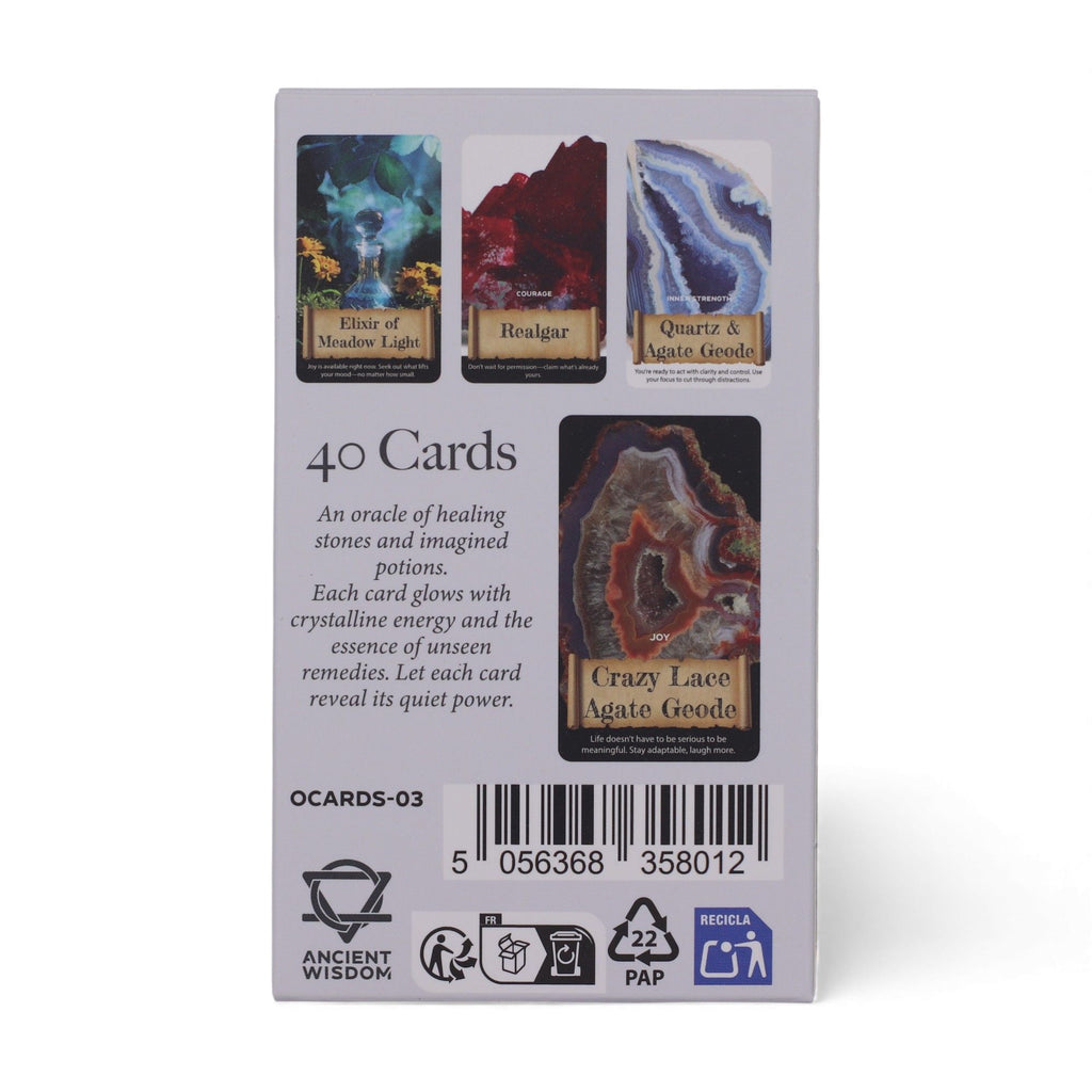 Crystals & Elixirs Oracle Cards – Healing Energy Deck | CardsAmoreStore