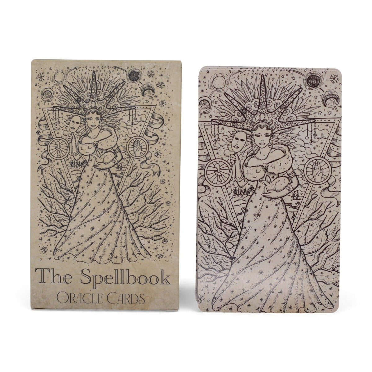 The Spellbook Oracle Cards- Witchcraft Deck | CardsAmoreStore