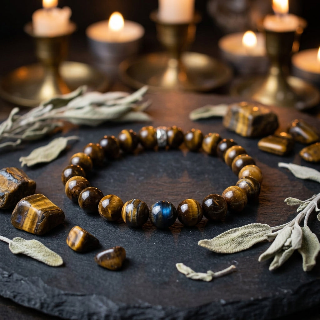Tiger Eye Power Bracelet | CardsAmoreStore