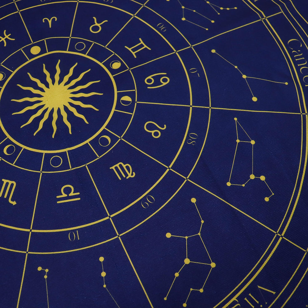 Tarot Reading Cloth - Zodiac | CardsAmoreStore