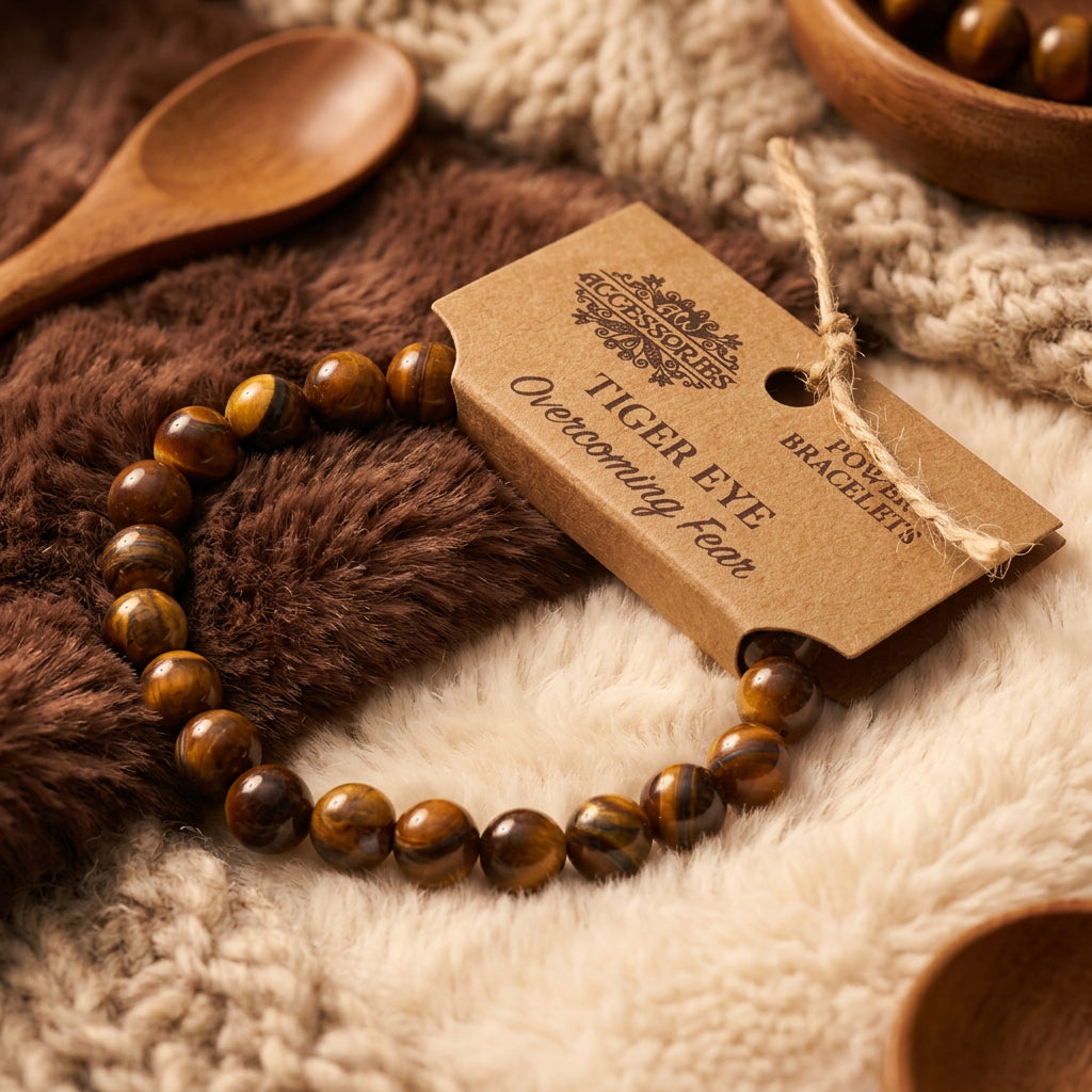 Tiger Eye Power Bracelet | CardsAmoreStore