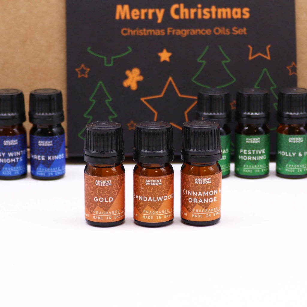 Holy Scents of Christmas Fragrance Oil Gift Set (12 × 5ml) | CardsAmoreStore