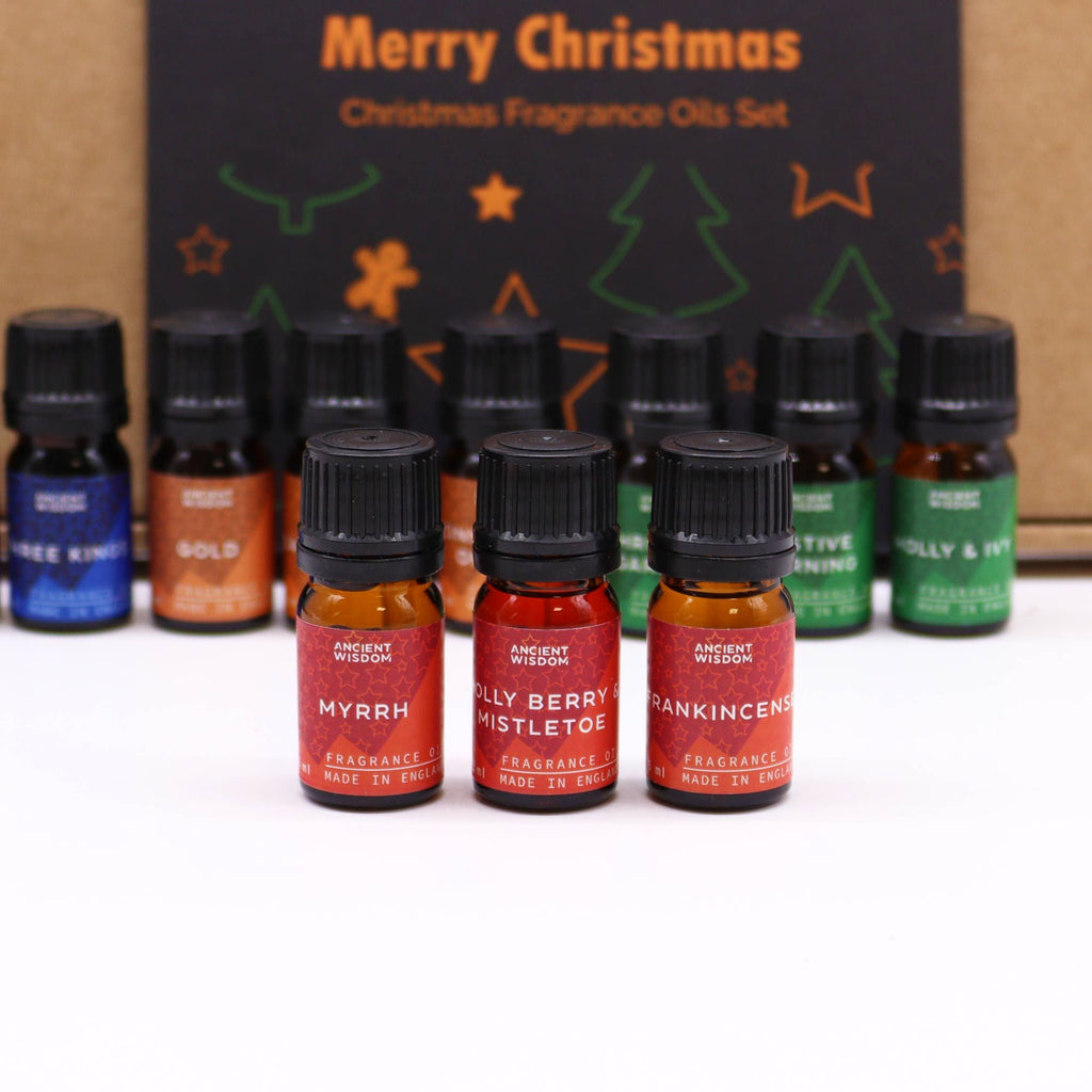 Holy Scents of Christmas Fragrance Oil Gift Set (12 × 5ml) | CardsAmoreStore