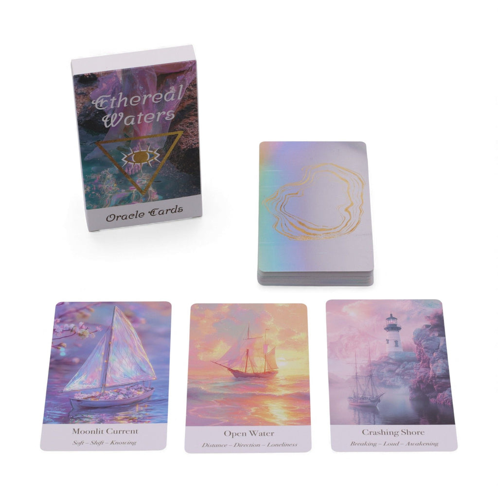 Ethereal Waters Oracle Cards - Sirens & Moonlight | CardsAmoreStore