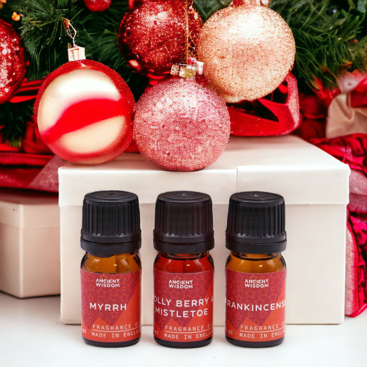 Holy Scents of Christmas Fragrance Oil Gift Set (12 × 5ml) | CardsAmoreStore