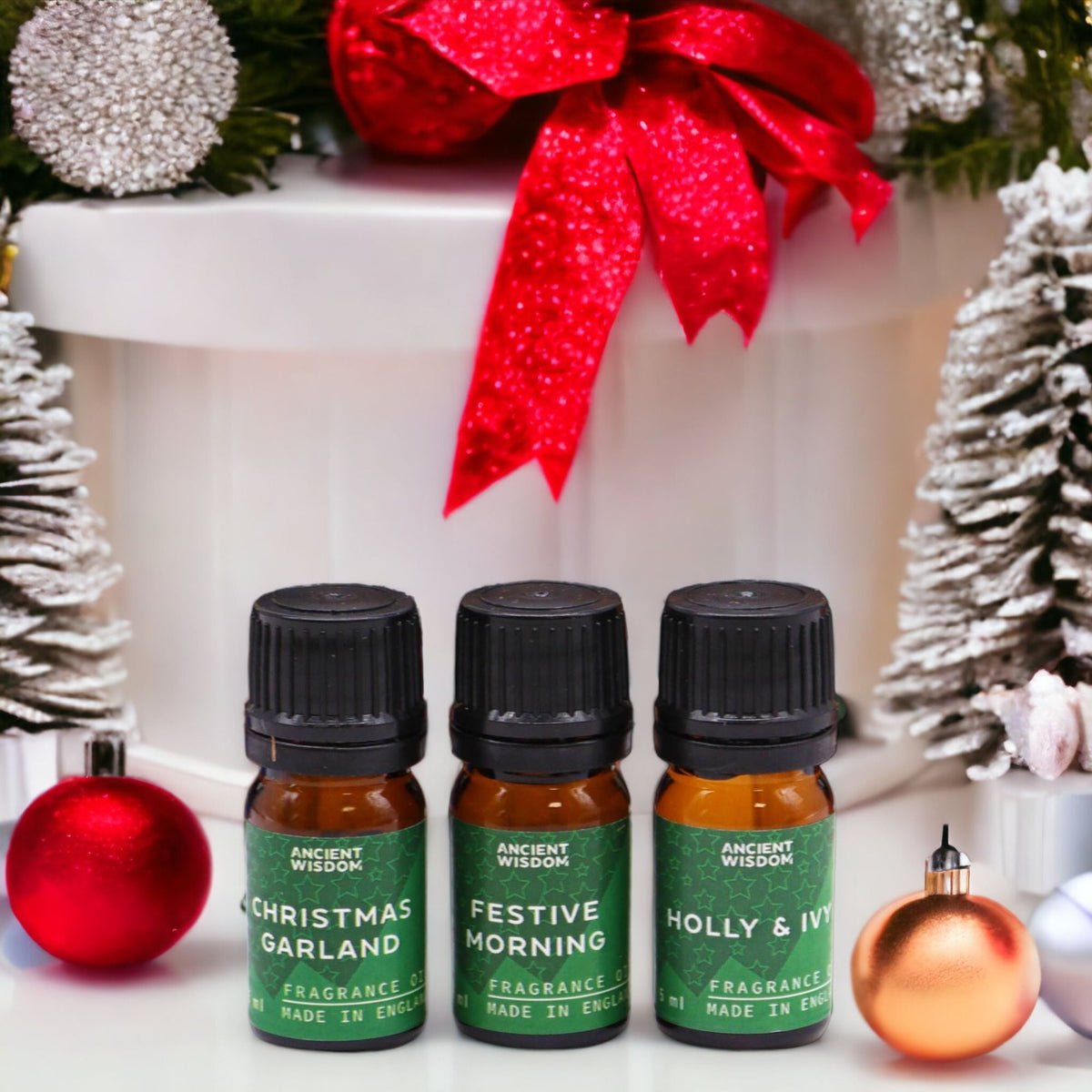 Holy Scents of Christmas Fragrance Oil Gift Set (12 × 5ml) | CardsAmoreStore
