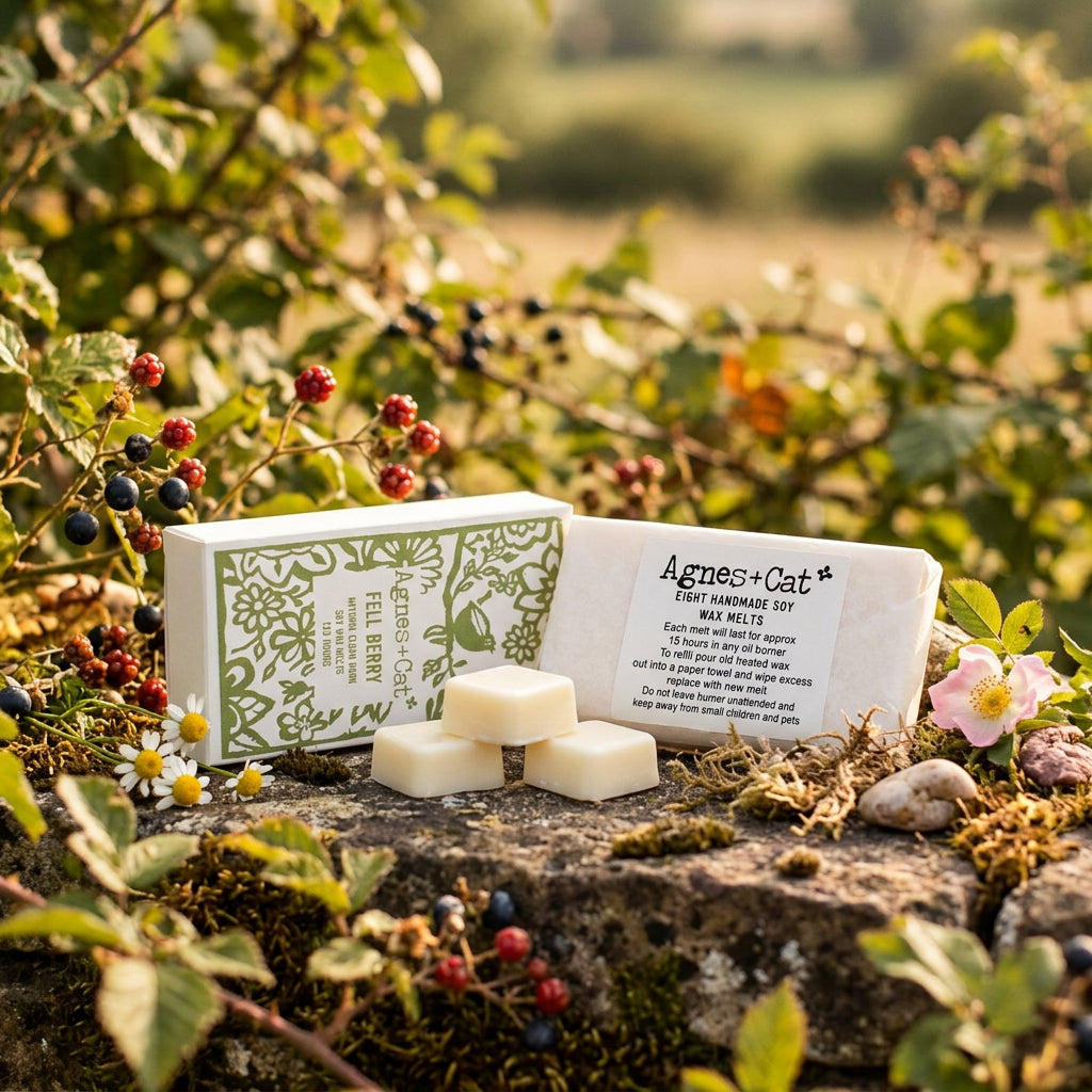 Agnes + Cat soy wax melts – fell berry sweet woodland berry scent