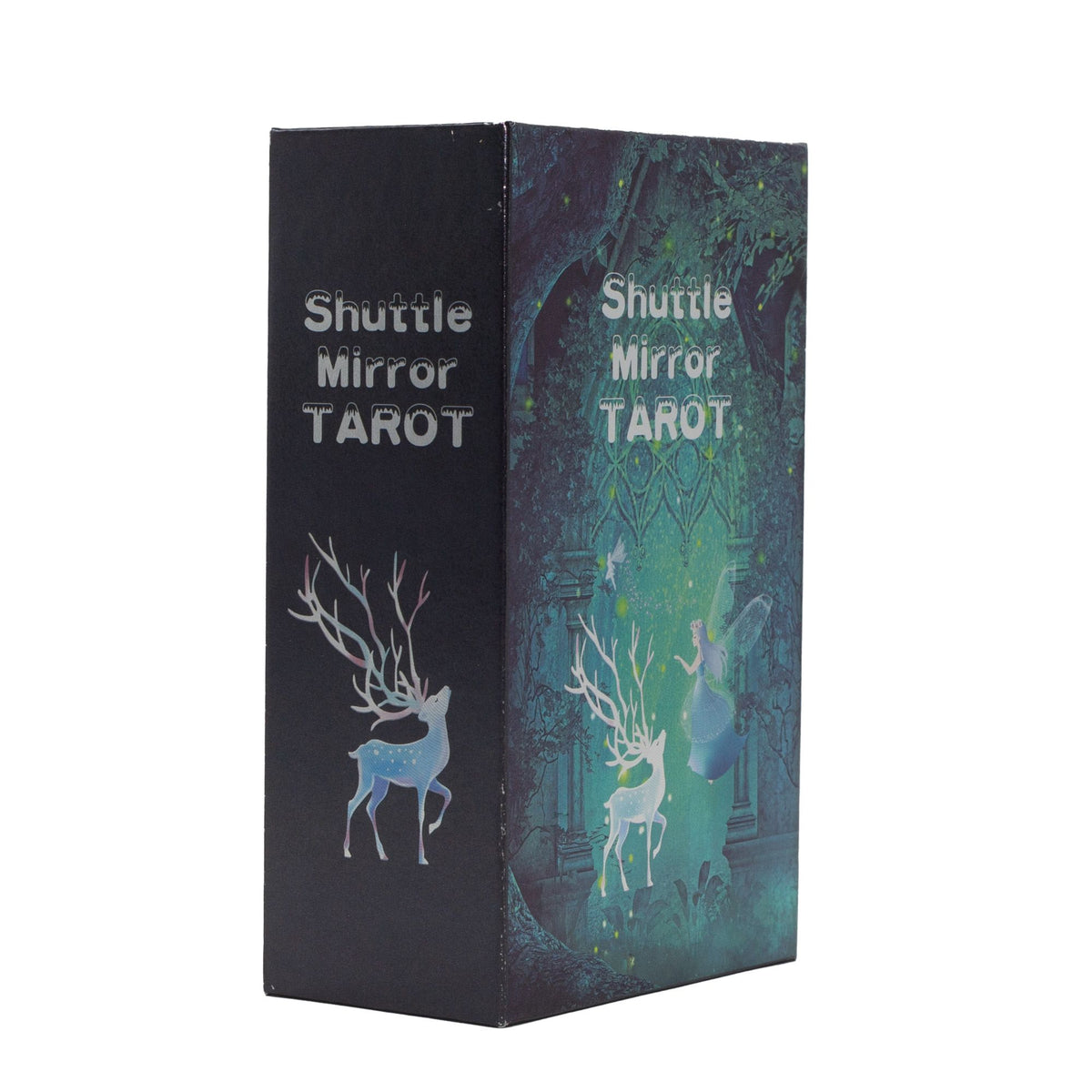 Complete 78-card Shuttle Mirror tarot deck for spiritual guidance