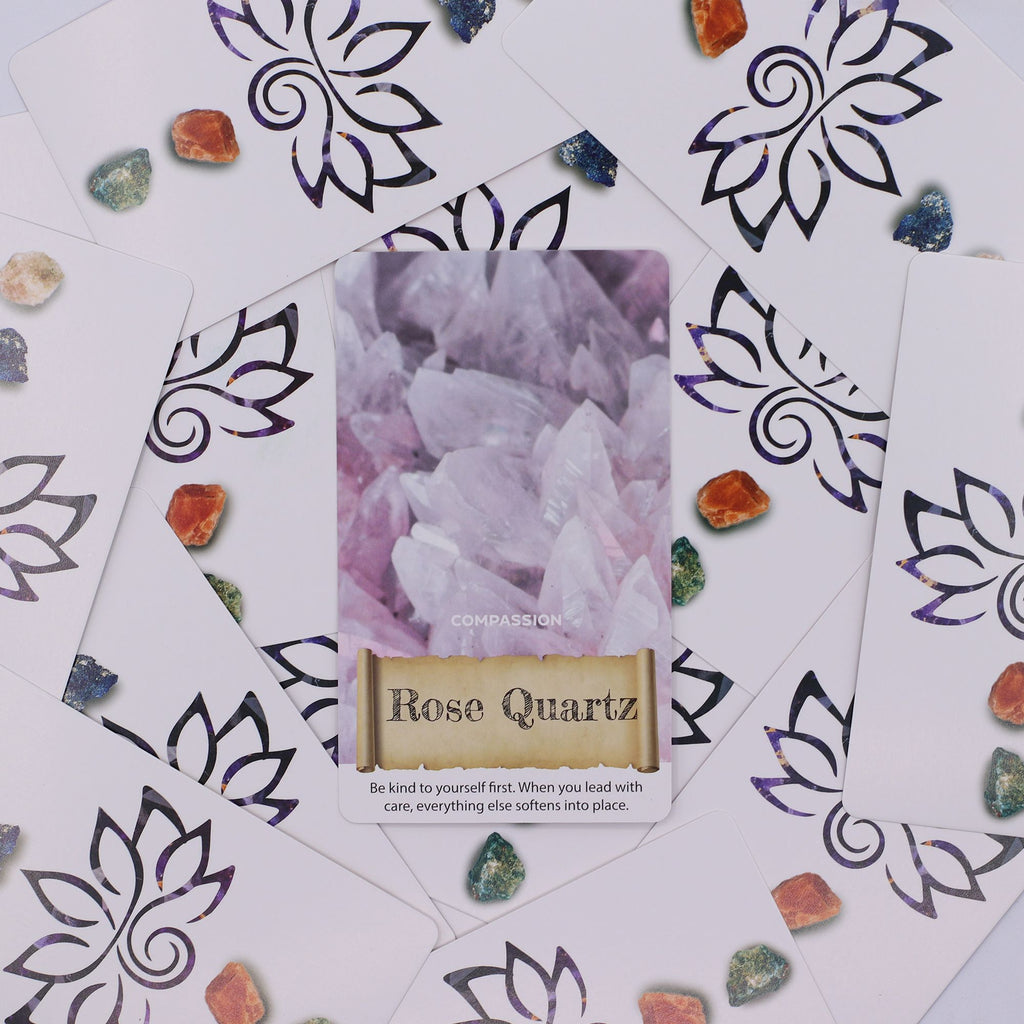 Crystals & Elixirs Oracle Cards – Healing Energy Deck | CardsAmoreStore