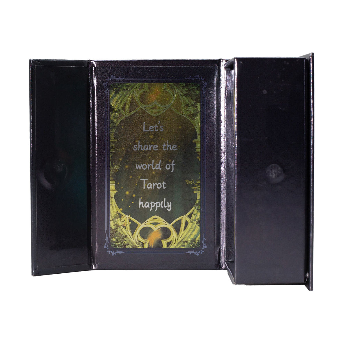 Complete 78-card Shuttle Mirror tarot deck for spiritual guidance