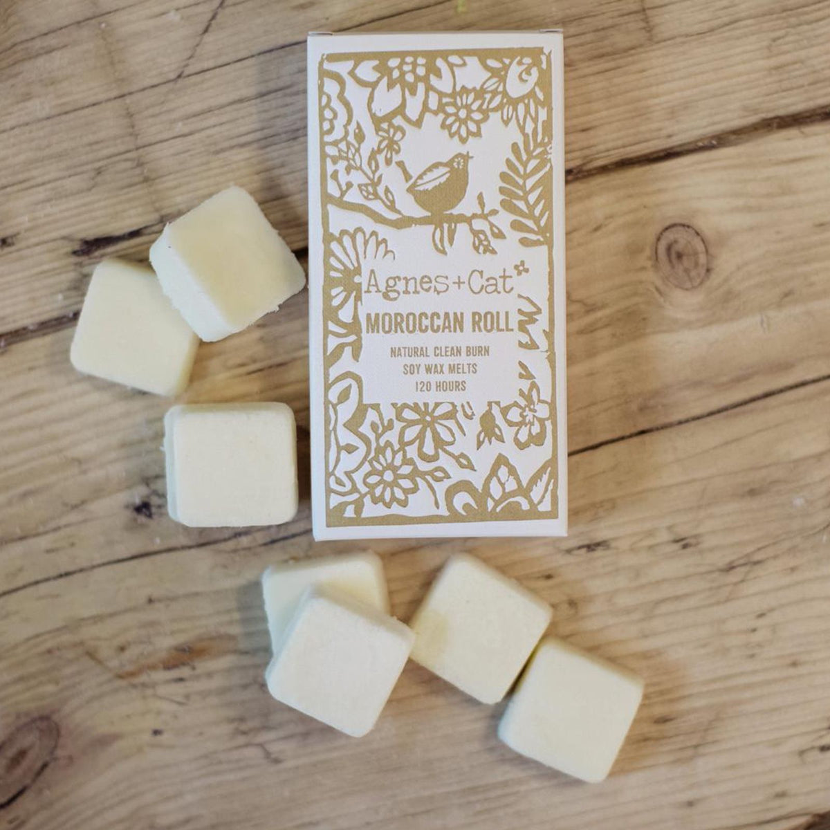 Agnes + Cat soy wax melts – Moroccan roll warm exotic fragrance