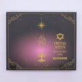 Rose smudge incense sticks with rose quartz crystal chips for love and positive energy