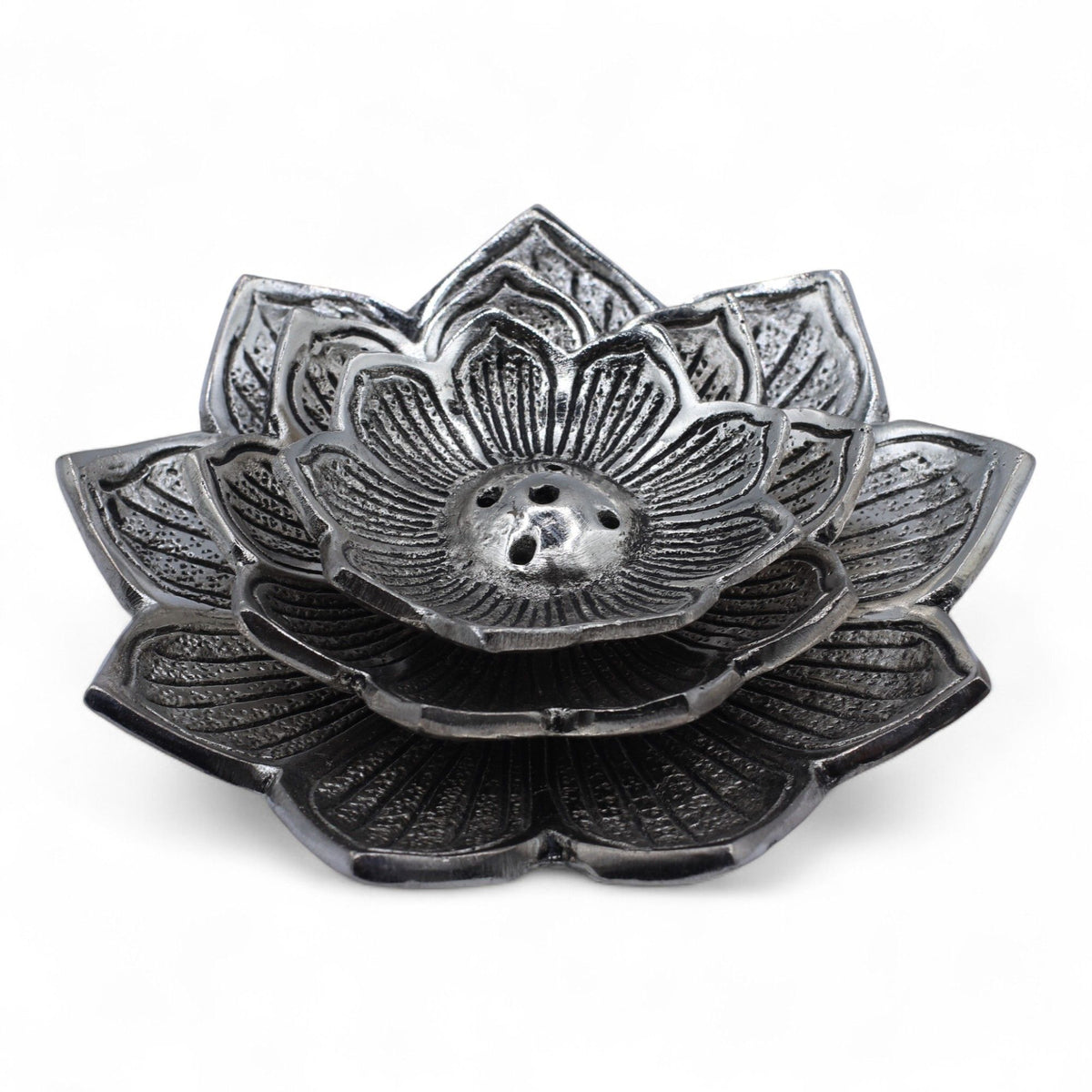 Tri-Flower Lotus Flower Incense Holder | CardsAmoreStore