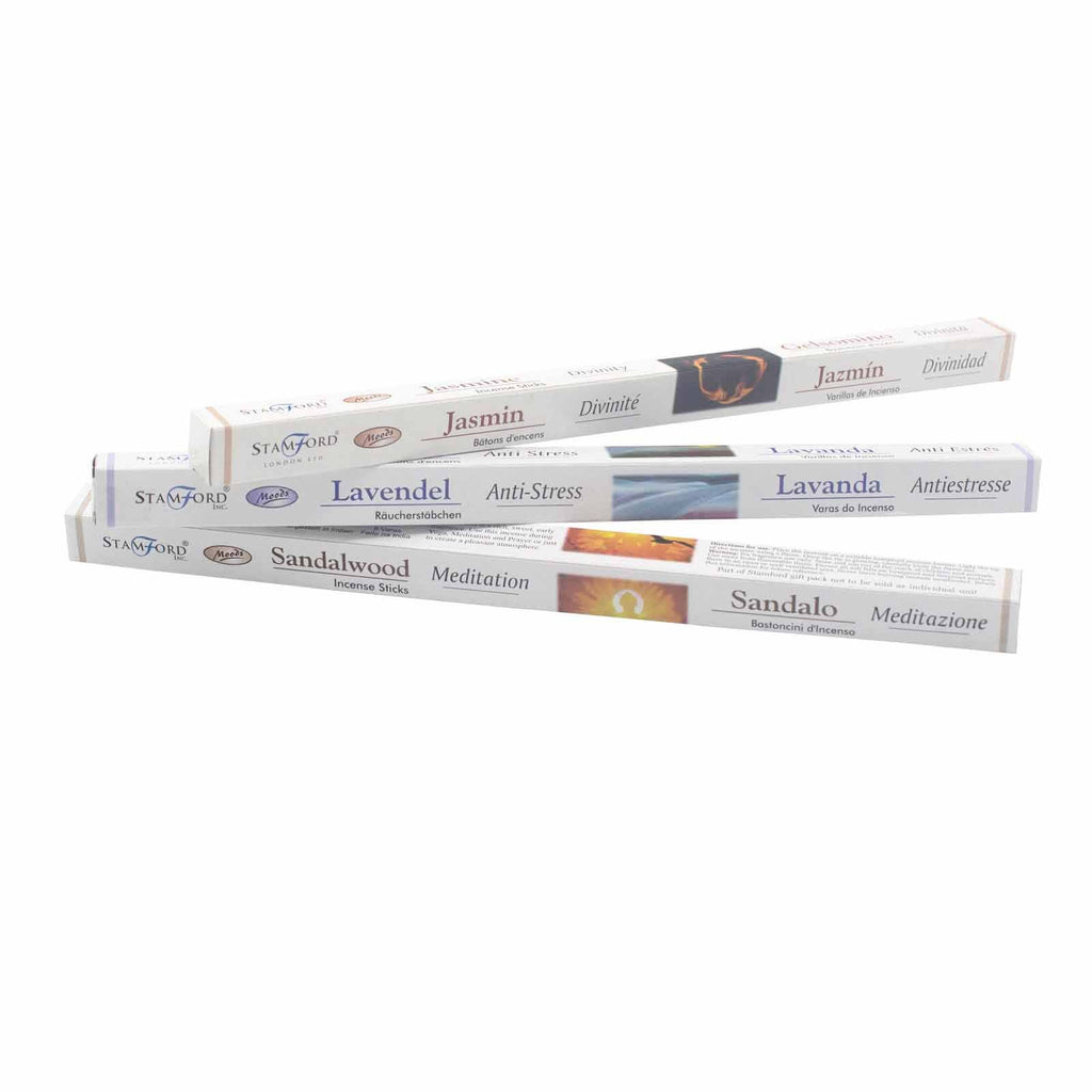 “Stamford incense gift set – moods collection with assorted fragrance sticks