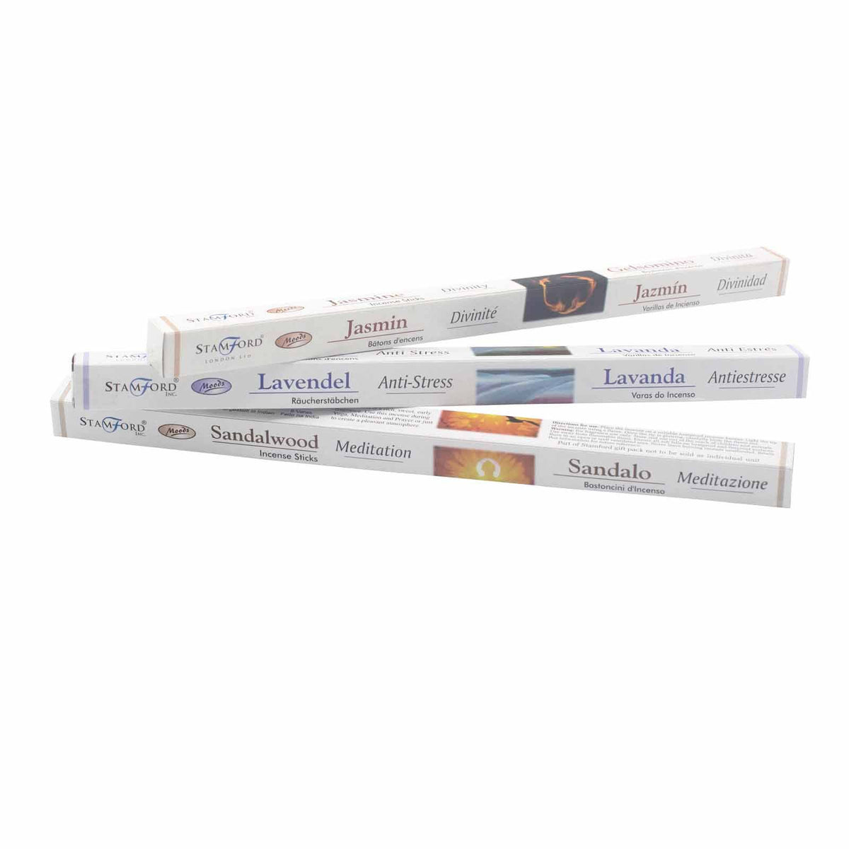 “Stamford incense gift set – moods collection with assorted fragrance sticks