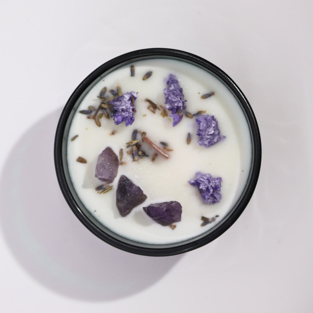  Moon (Amethyst Lavender Candle) Hop Hare Crystal Magic Flower Candle – The Moon (Amethyst Lavender Candle) | CardsAmoreStore